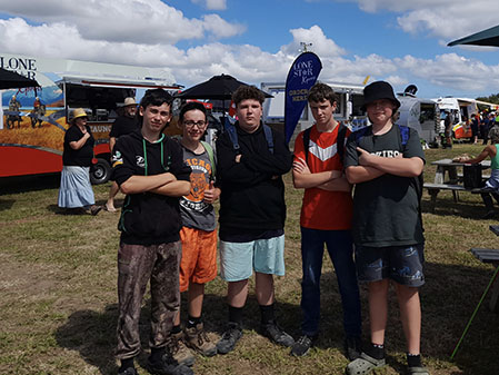 Green to Gold Students go to Northland Field Days